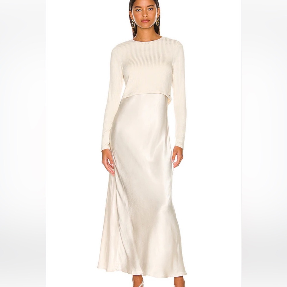 n:philanthropy Mima Dress in Bone - Size Small